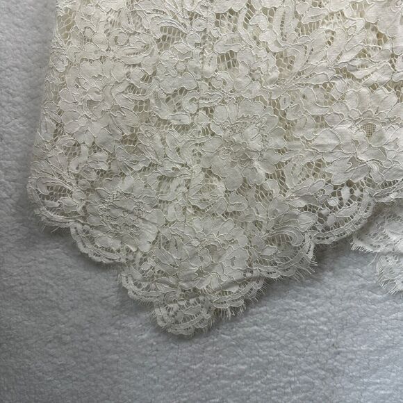 Lulus One Wish Lace Midi Dress Womens Small Bridal Wedding Beach Coastal LWD - Picture 3 of 12